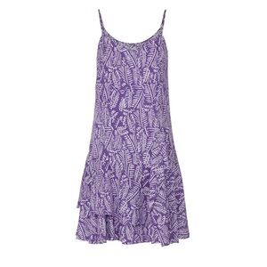 Thakoon Purple Floral Print Slip Dress S Spaghetti Strap Designer NWOT $298